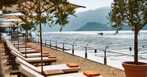 lake como beach club house.